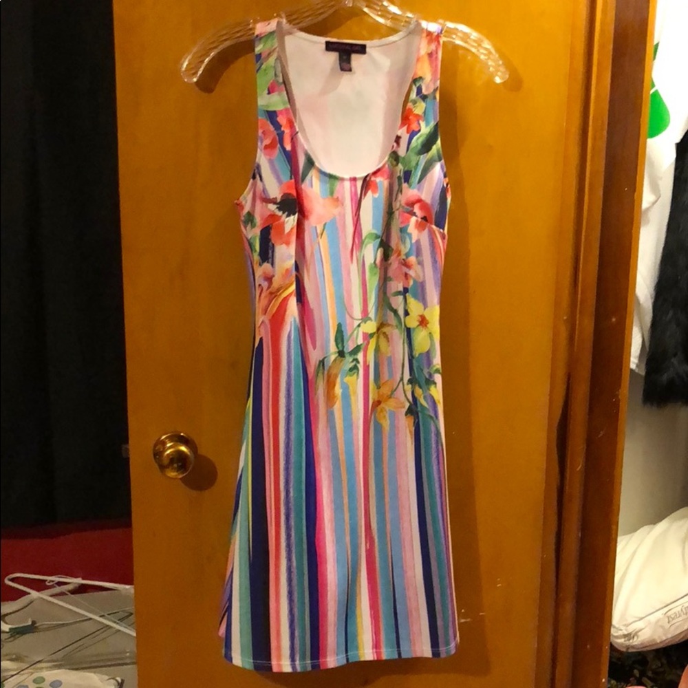 Floral print dress